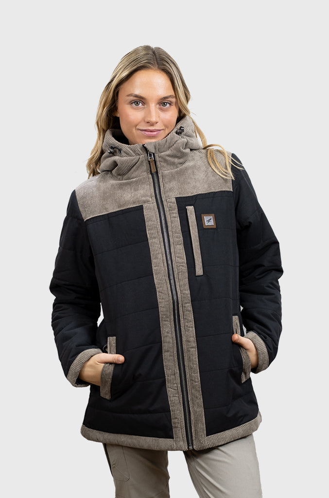 Chaqueta All Trails Black Mujer Falcone Wear