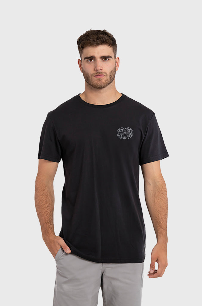 Polera Orgánica Gear For the Soul Mind  Black  (Hombre)