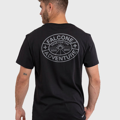 Polera Orgánica Gear For the Soul Mind  Black  (Hombre)