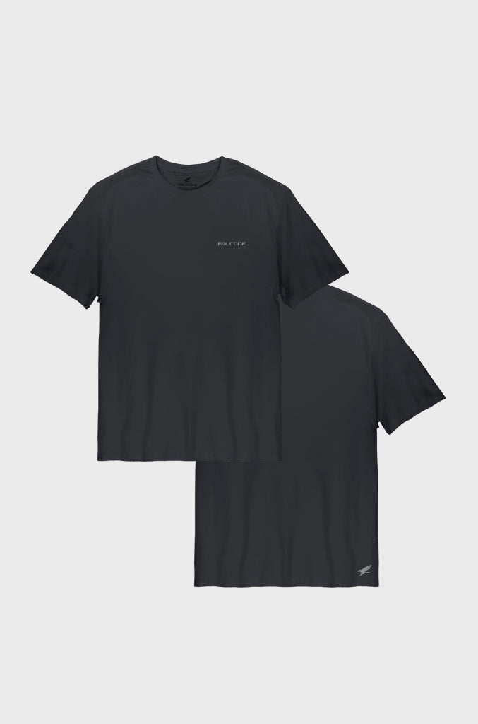 Polera Orgánica Classic Logo V2 Dark Gray (Hombre)