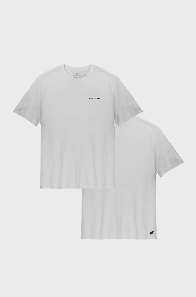 Polera Orgánica Classic Logo V2 White (Hombre)