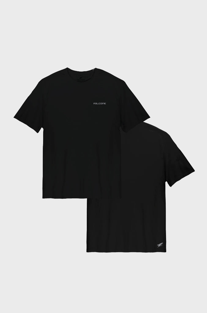 Polera Orgánica Classic Logo V2 Black (Hombre)