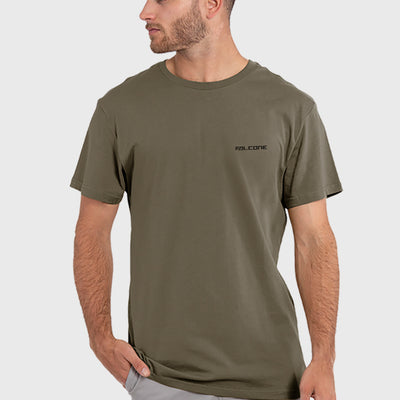 Polera Orgánica Classic Logo V2 Green (Hombre)