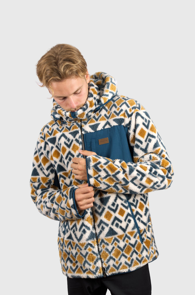 Chaqueta Shaggy Waves Print (Hombre)