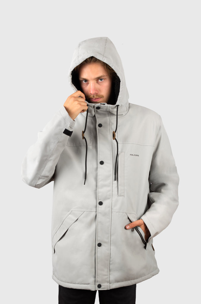 Chaqueta Impermeable Chiporro Unexplored Pearl Gray (Hombre)
