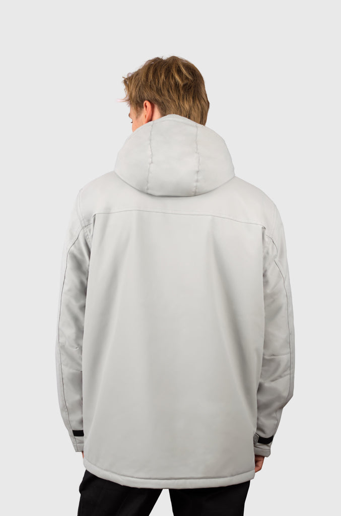 Chaqueta Impermeable Chiporro Unexplored Pearl Gray (Hombre)
