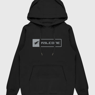 Polerón Rectangular Logo V2 Black (Hombre)